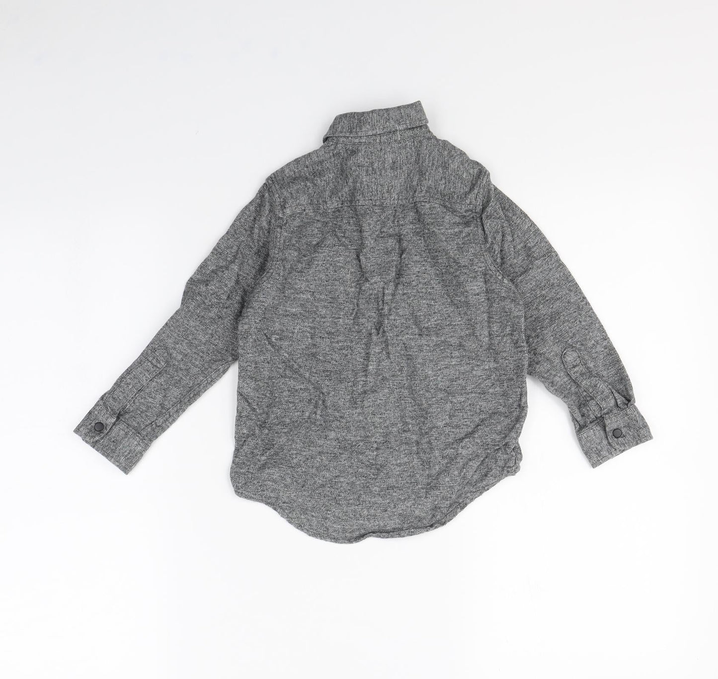 NEXT Girls Grey   Basic Button-Up Size 5 Years
