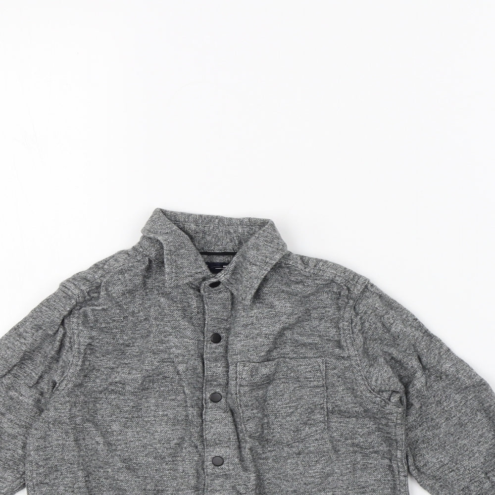 NEXT Girls Grey   Basic Button-Up Size 5 Years