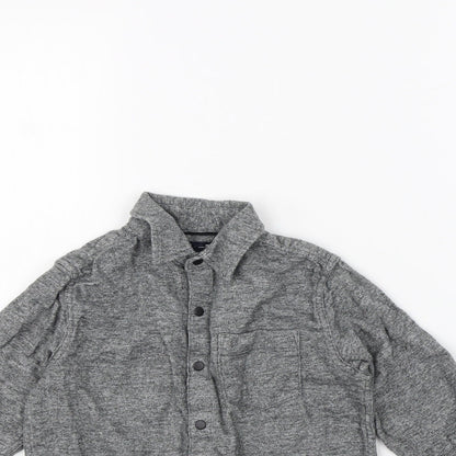 NEXT Girls Grey   Basic Button-Up Size 5 Years