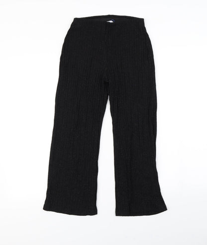 Zara Womens Black   Trousers  Size S L26 in