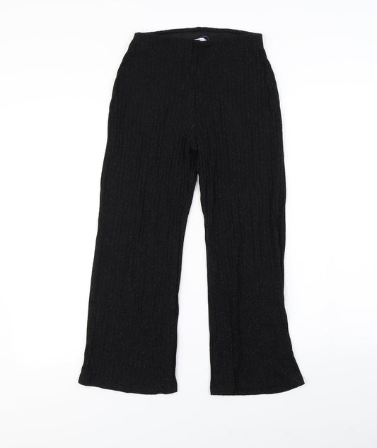 Zara Womens Black   Trousers  Size S L26 in
