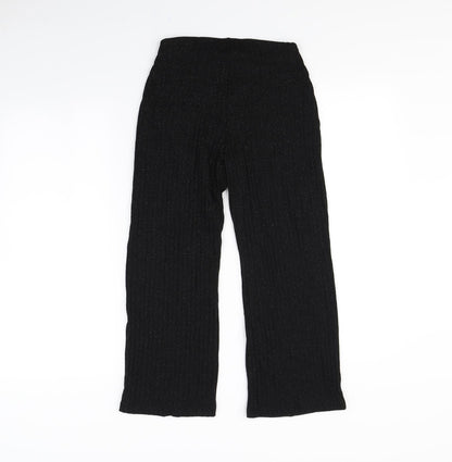 Zara Womens Black   Trousers  Size S L26 in