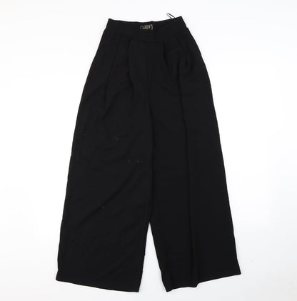 Lipsy Womens Black   Trousers  Size 8 L30 in
