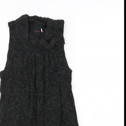 Tenki Womens Grey   Jumper Dress  Size M