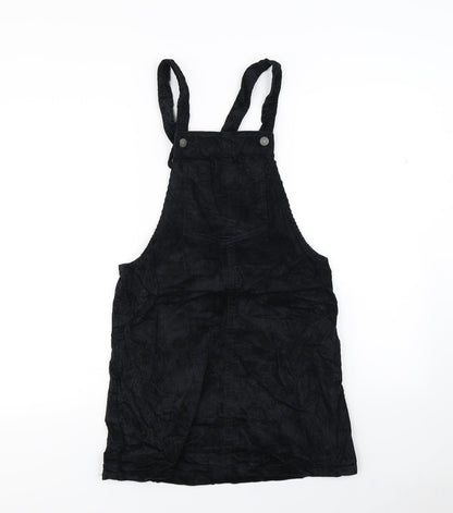 Mademoiselle  Womens Black   Pinafore/Dungaree Dress  Size 8