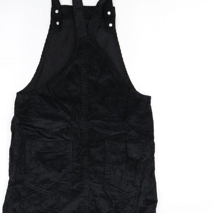 Mademoiselle  Womens Black   Pinafore/Dungaree Dress  Size 8