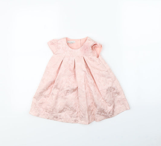 Rocha John Rocha Girls Pink   Fit & Flare  Size 9-12 Months