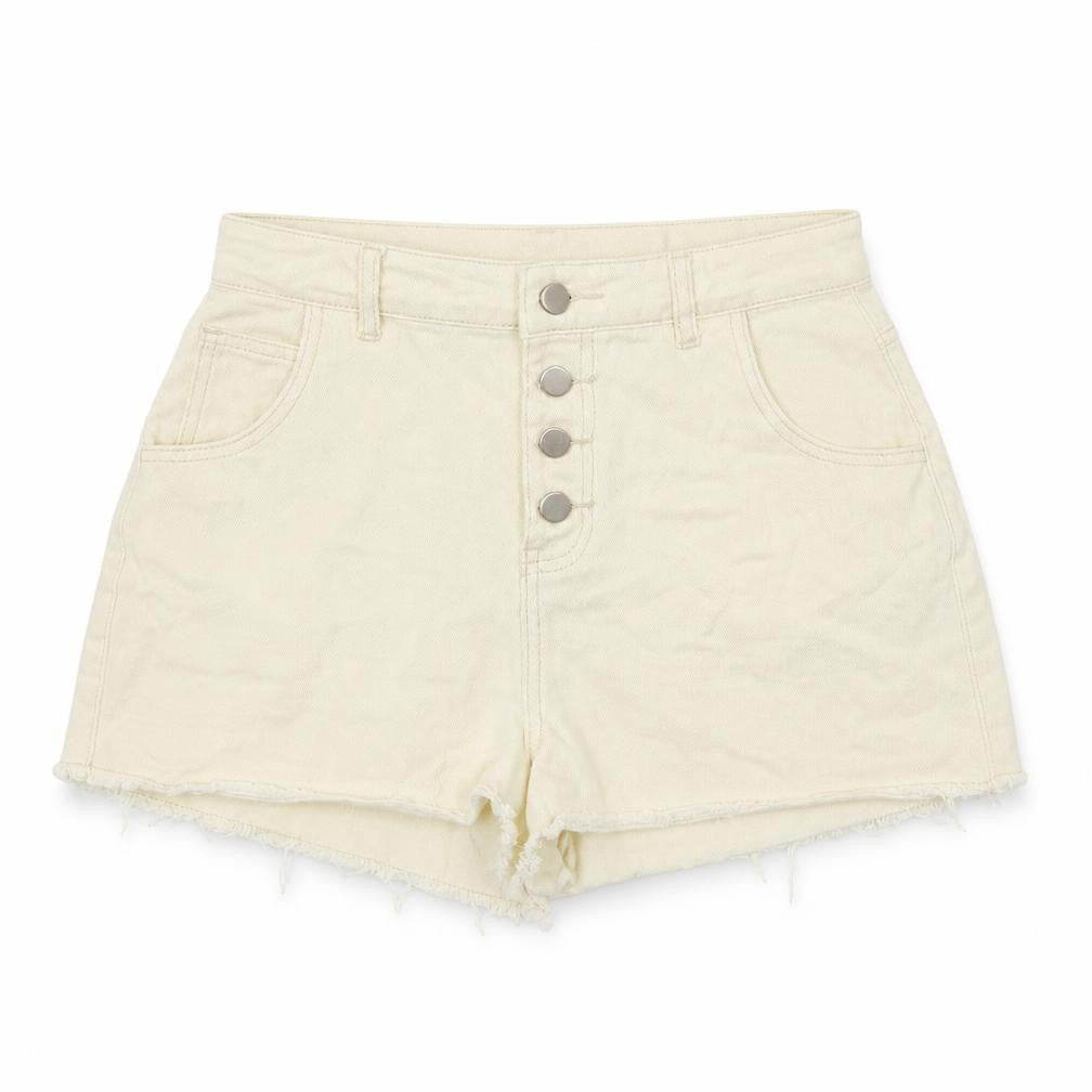 Womens UK Size 8 In the Style Regular Fit Cut-Off Shorts