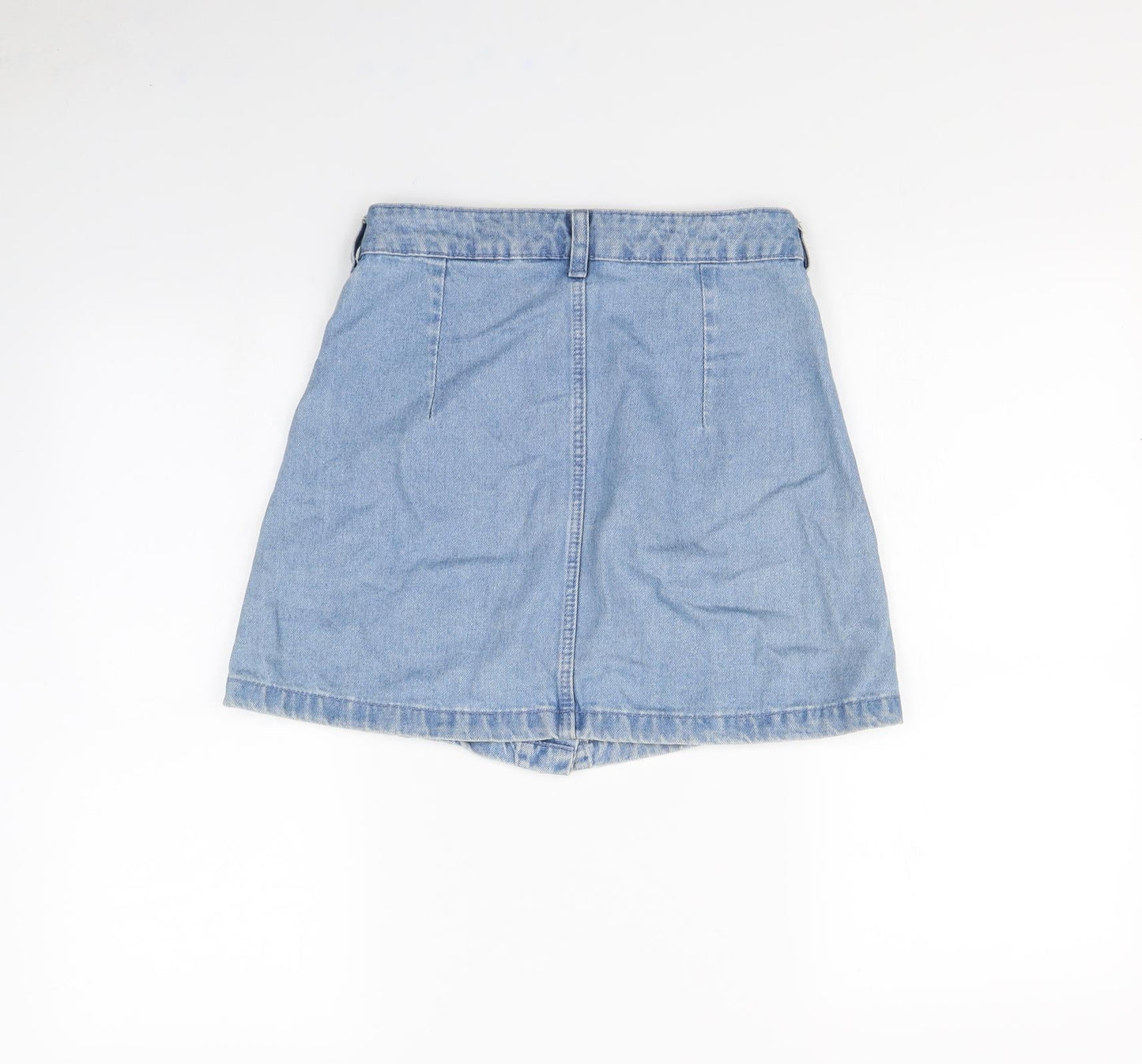 H&M Womens Blue   Mini Skirt Size 8