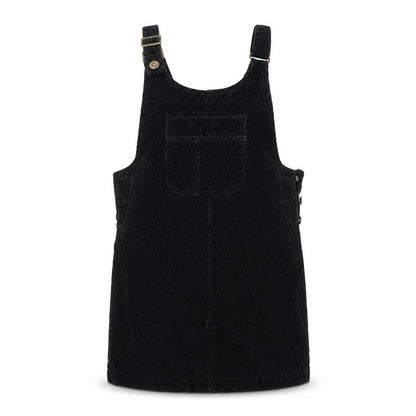 Denim & Co. Womens Black   Pinafore/Dungaree Dress  Size 6