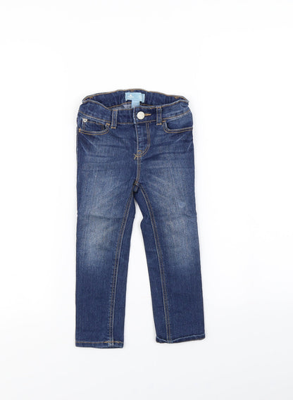 Gap Girls Blue   Straight Jeans Size 3 Years