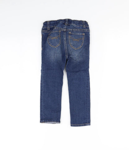 Gap Girls Blue   Straight Jeans Size 3 Years