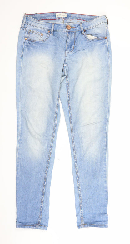 Womens UK Size 38 in Janina Regular Fit Straight Blue Jeans