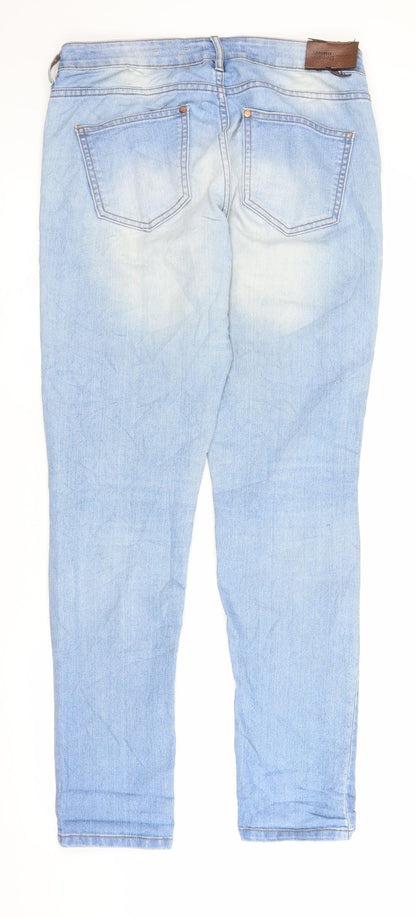 Womens UK Size 38 in Janina Regular Fit Straight Blue Jeans