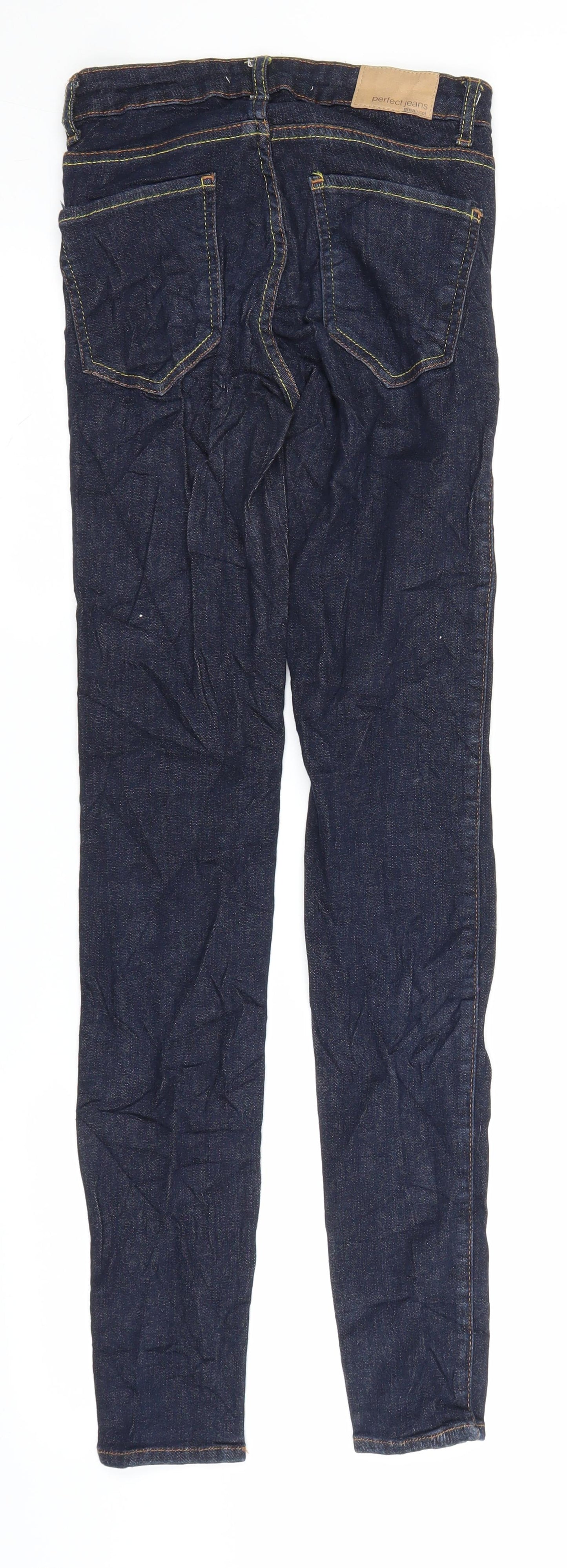 Womens UK Size 6 Gina Tricot Regular Fit Jegging Blue Jeans