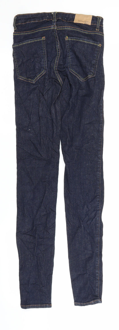 Womens UK Size 6 Gina Tricot Regular Fit Jegging Blue Jeans