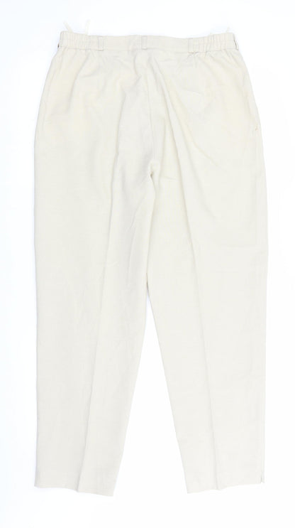 Belle Womens Beige   Trousers  Size 22 L27 in