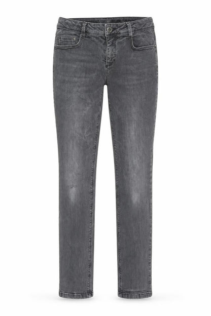 Womens UK Size 29 in Street One Regular Fit Straight Grey Jeans