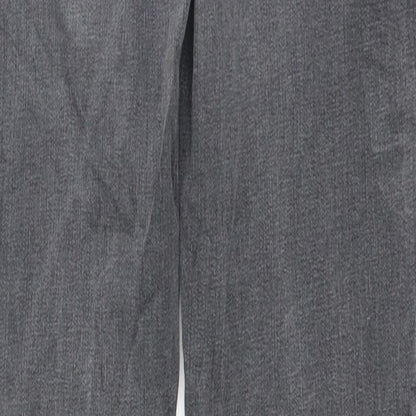 Womens UK Size 29 in Street One Regular Fit Straight Grey Jeans