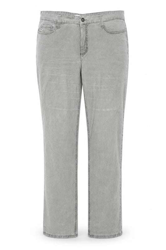 Womens UK Size 37 in MAC Regular Fit Straight Grey Jeans