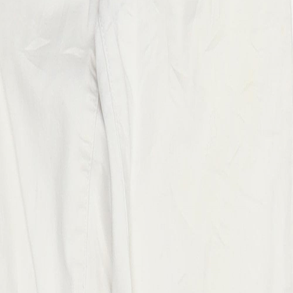 Womens UK Size 8 TALLY WEiJL Regular Fit Jegging White Jeans