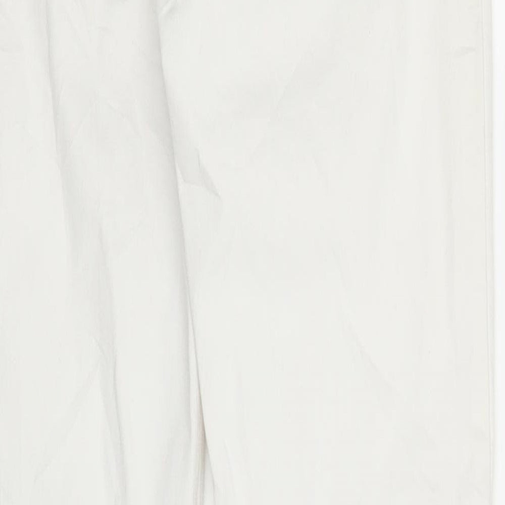 Womens UK Size 8 TALLY WEiJL Regular Fit Jegging White Jeans