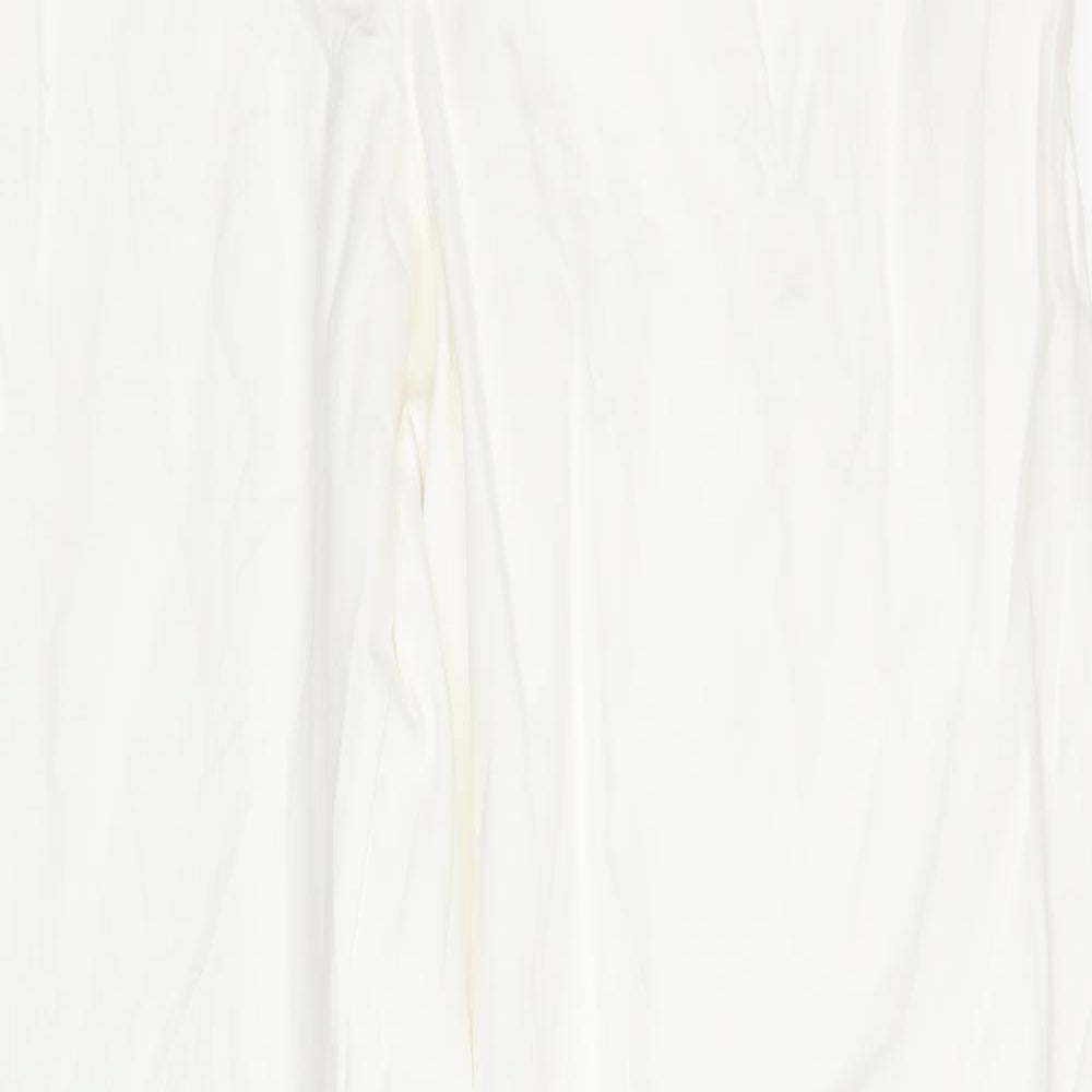 Plagg Womens White   Trousers  Size M L30.5 in