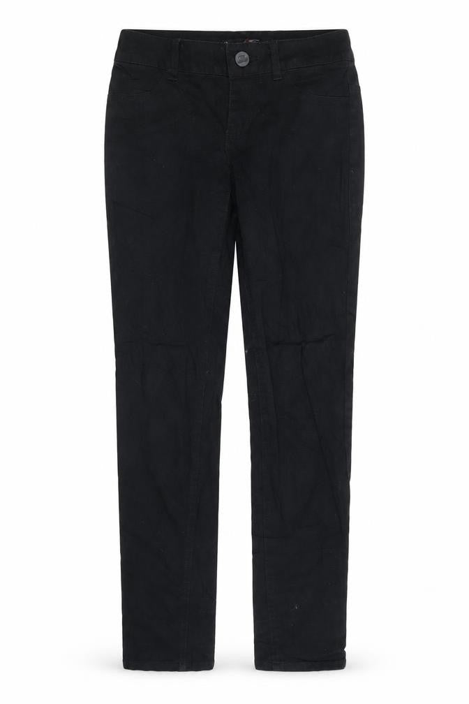 Womens UK Size XS FB Sister Regular Fit Chino Black Trousers