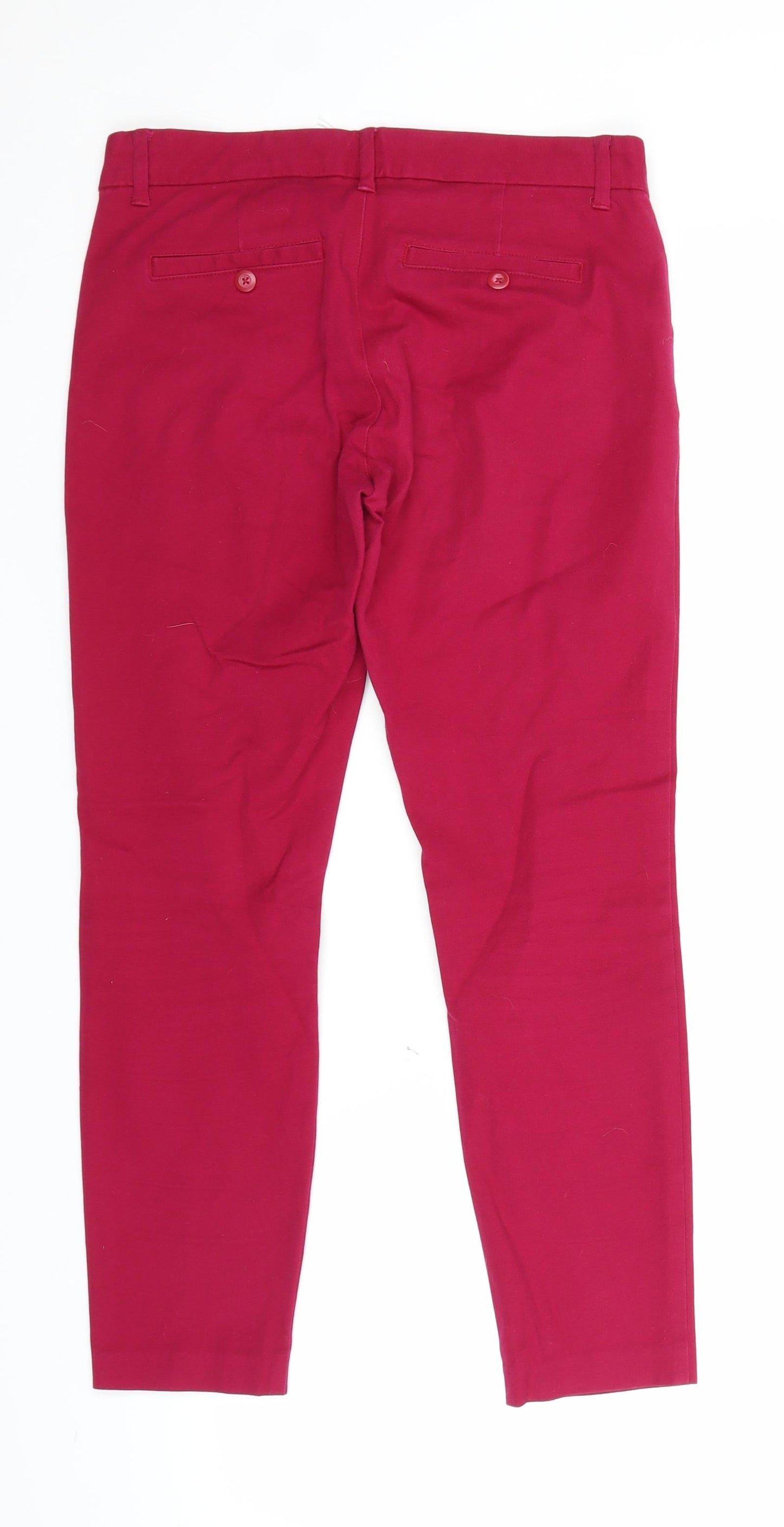 Gap Womens Pink  Denim Straight Jeans Size 10 L24 in