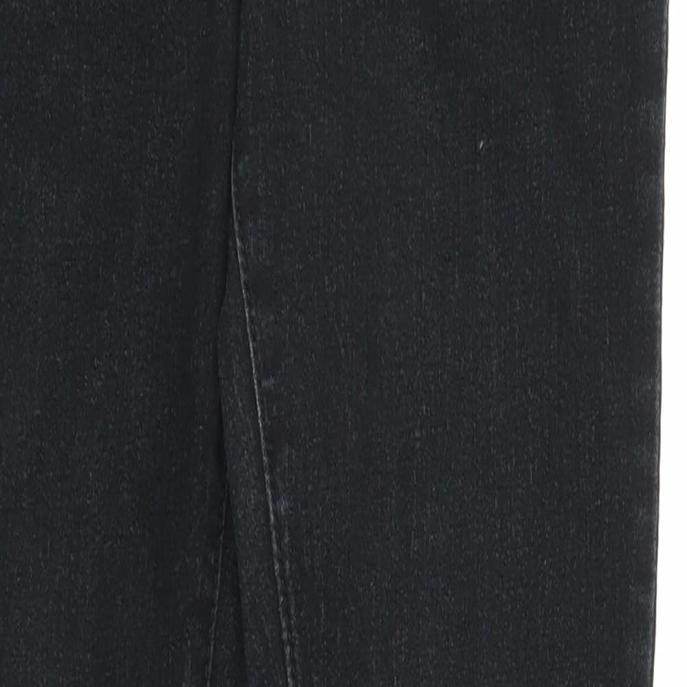 Fluid Womens Black  Denim Skinny Jeans Size 10 L29 in