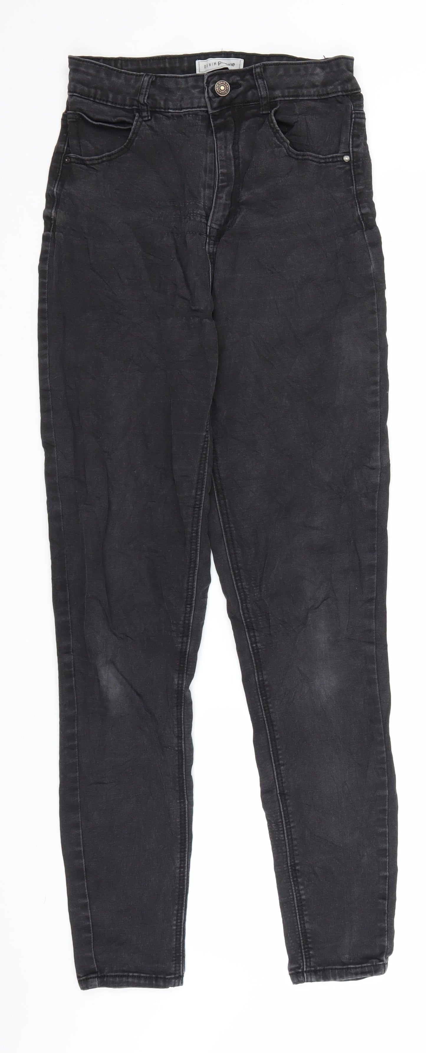 Womens UK Size 26 in Pimkie Regular Fit Skinny Black Jeans