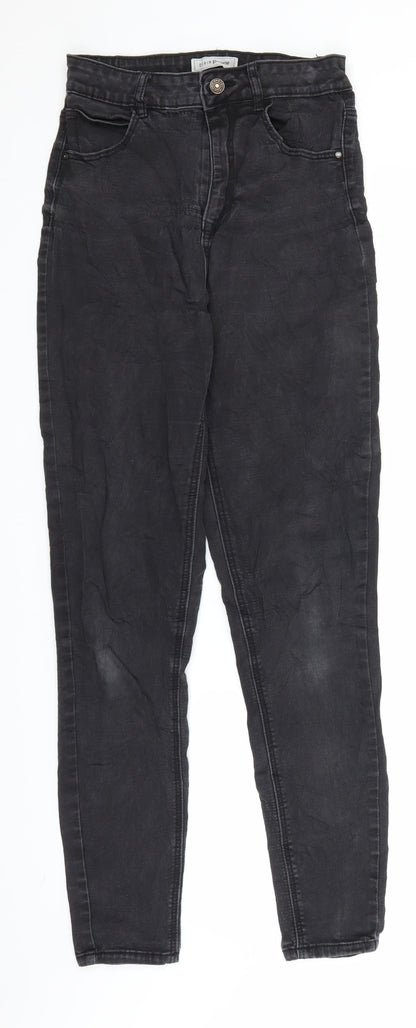 Womens UK Size 26 in Pimkie Regular Fit Skinny Black Jeans