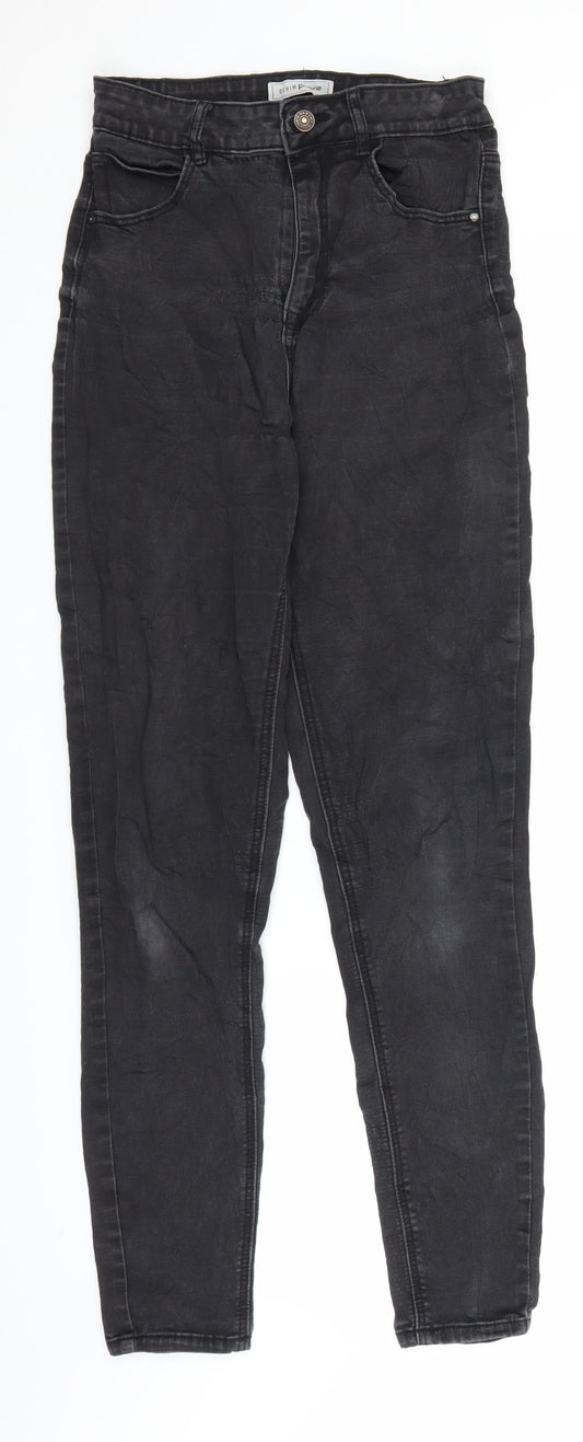 Womens UK Size 26 in Pimkie Regular Fit Skinny Black Jeans