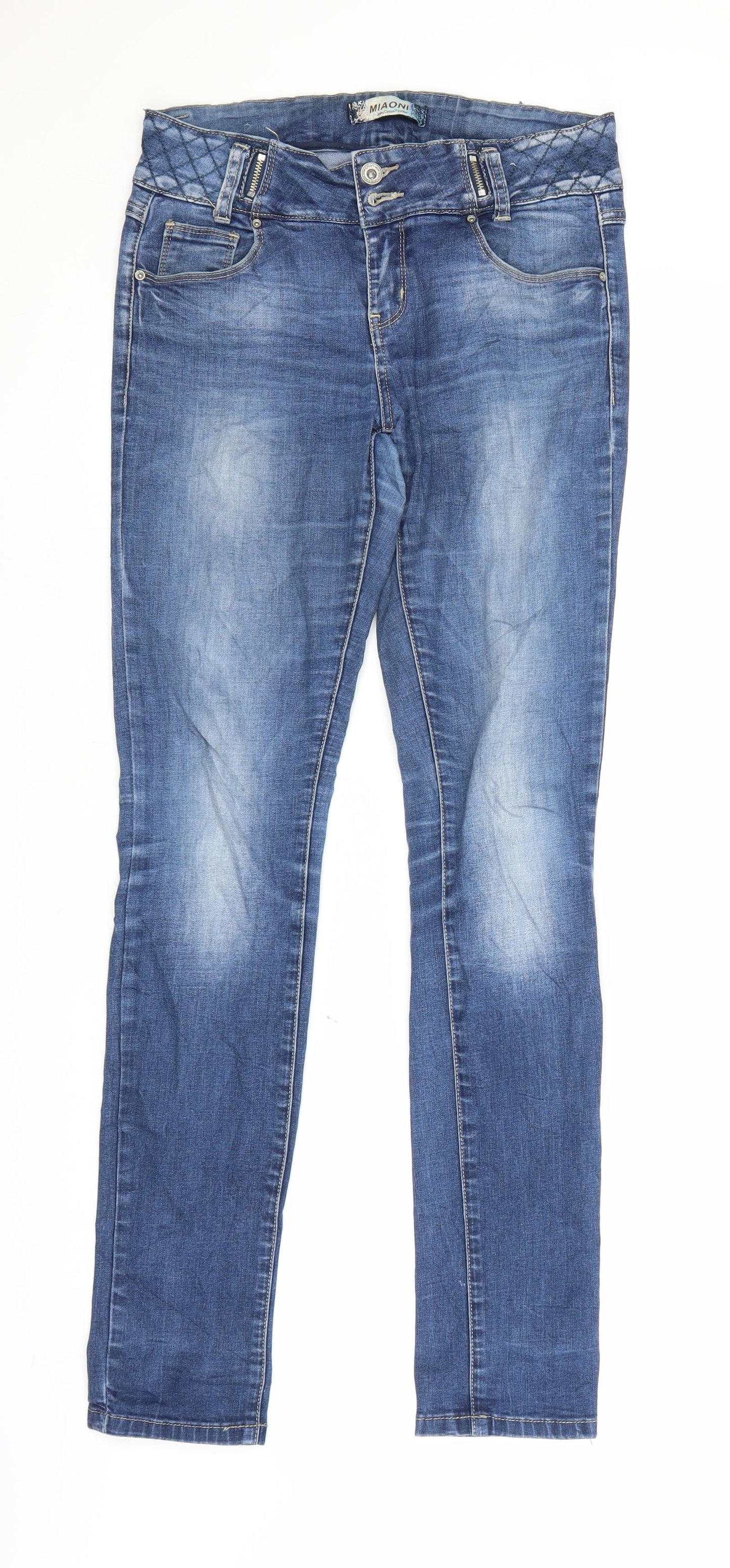 Miaoni Womens Blue  Denim Straight Jeans Size 29 in L30 in