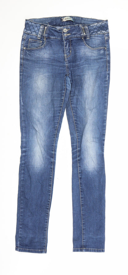 Miaoni Womens Blue  Denim Straight Jeans Size 29 in L30 in