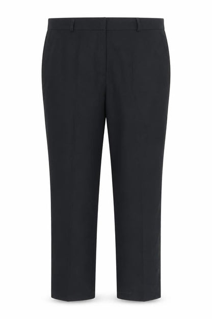 Womens UK Size 14 Nutmeg Regular Fit  Black Trousers