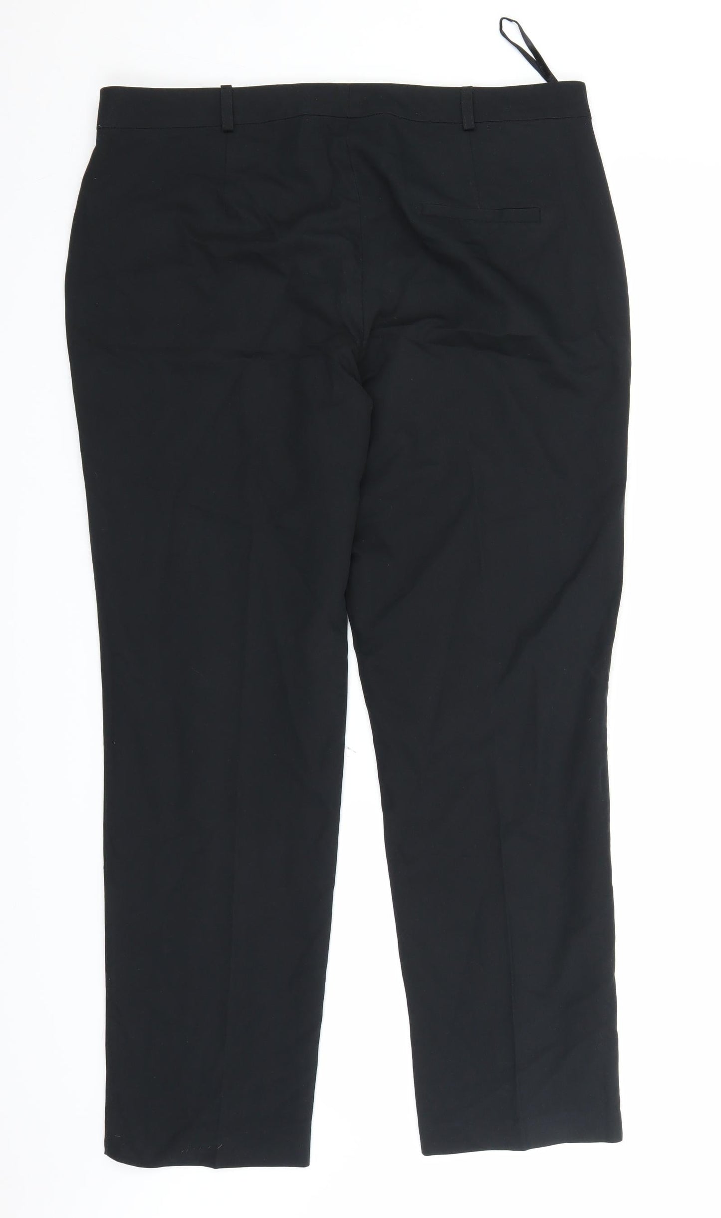 Nutmeg Womens Black   Trousers  Size 14 L27 in