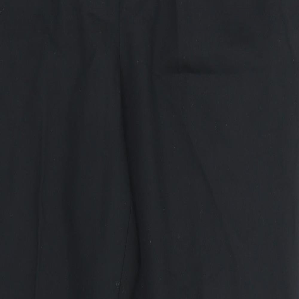 Nutmeg Womens Black   Trousers  Size 14 L27 in