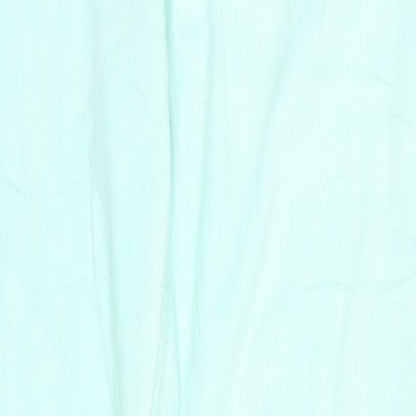 Womens UK Size 34 in Street One Regular Fit Straight Green Jeans