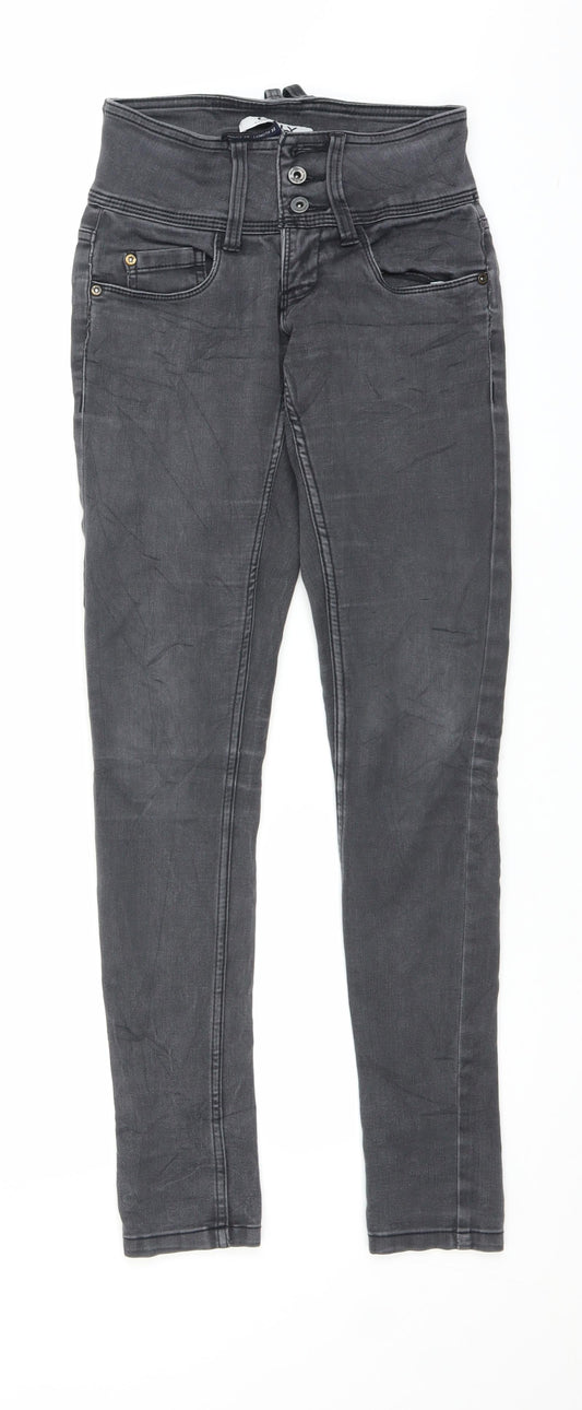 Only Womens Black  Denim Skinny Jeans Size 26 in L29 in