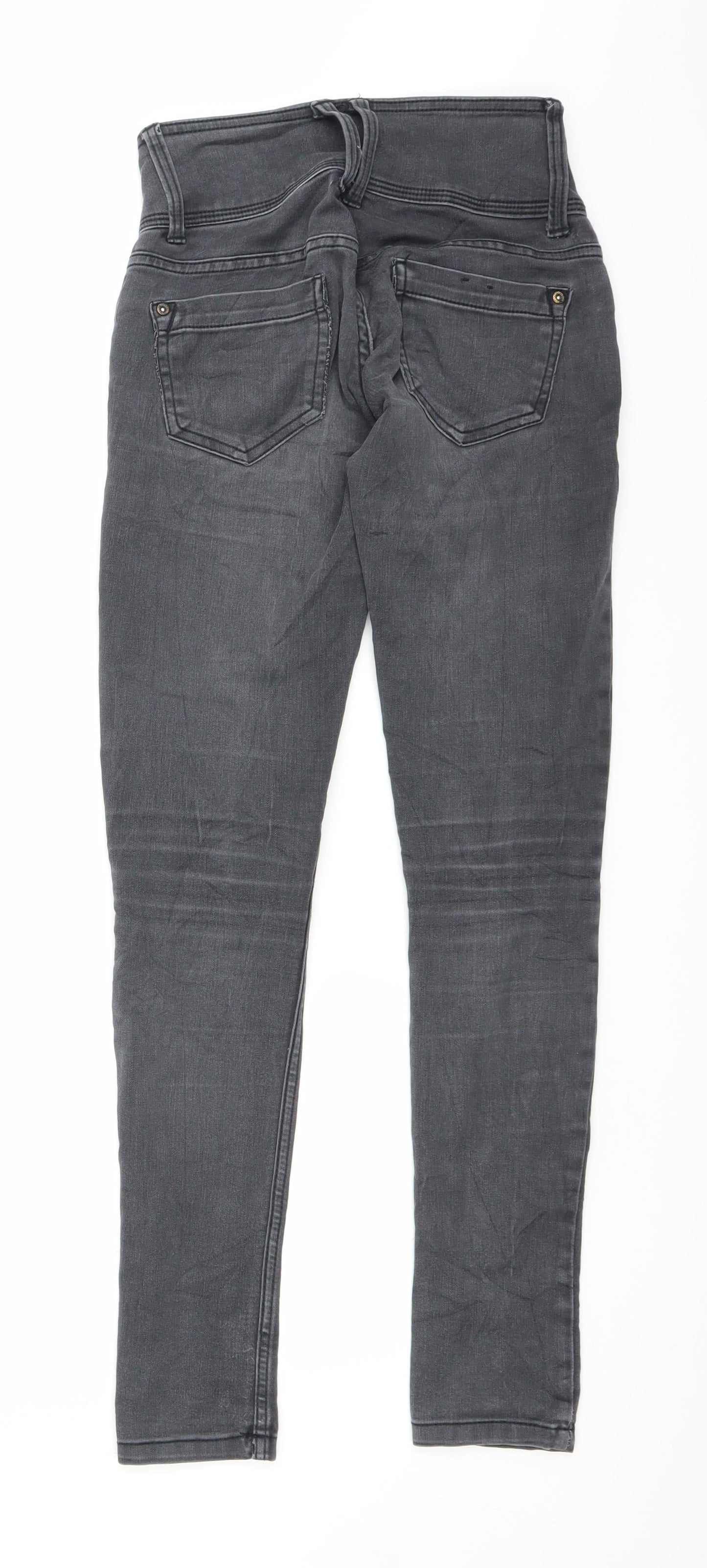 Only Womens Black  Denim Skinny Jeans Size 26 in L29 in