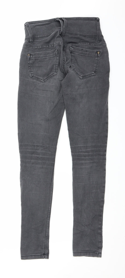 Only Womens Black  Denim Skinny Jeans Size 26 in L29 in