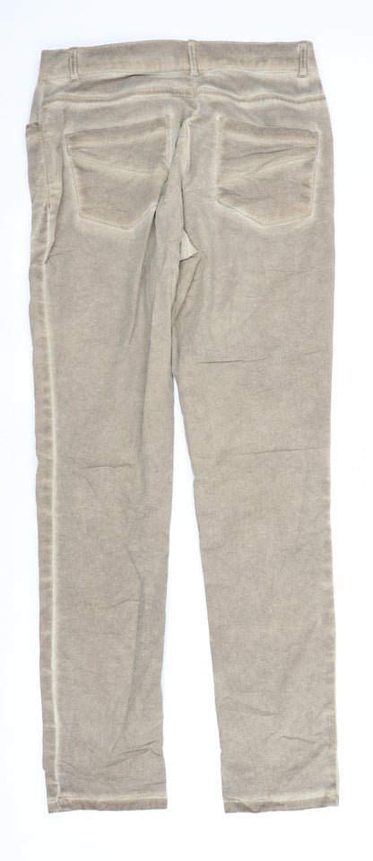 Enjoy Womens Brown   Chino Trousers Size 10 L30 in