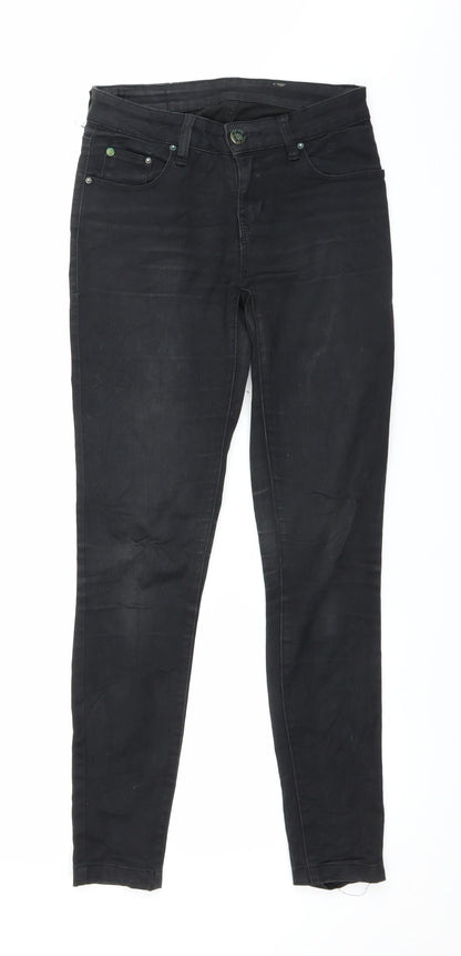 157 Womens Black  Denim Skinny Jeans Size 27 in L28 in