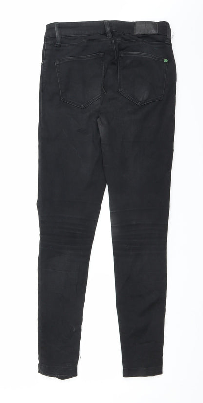 157 Womens Black  Denim Skinny Jeans Size 27 in L28 in