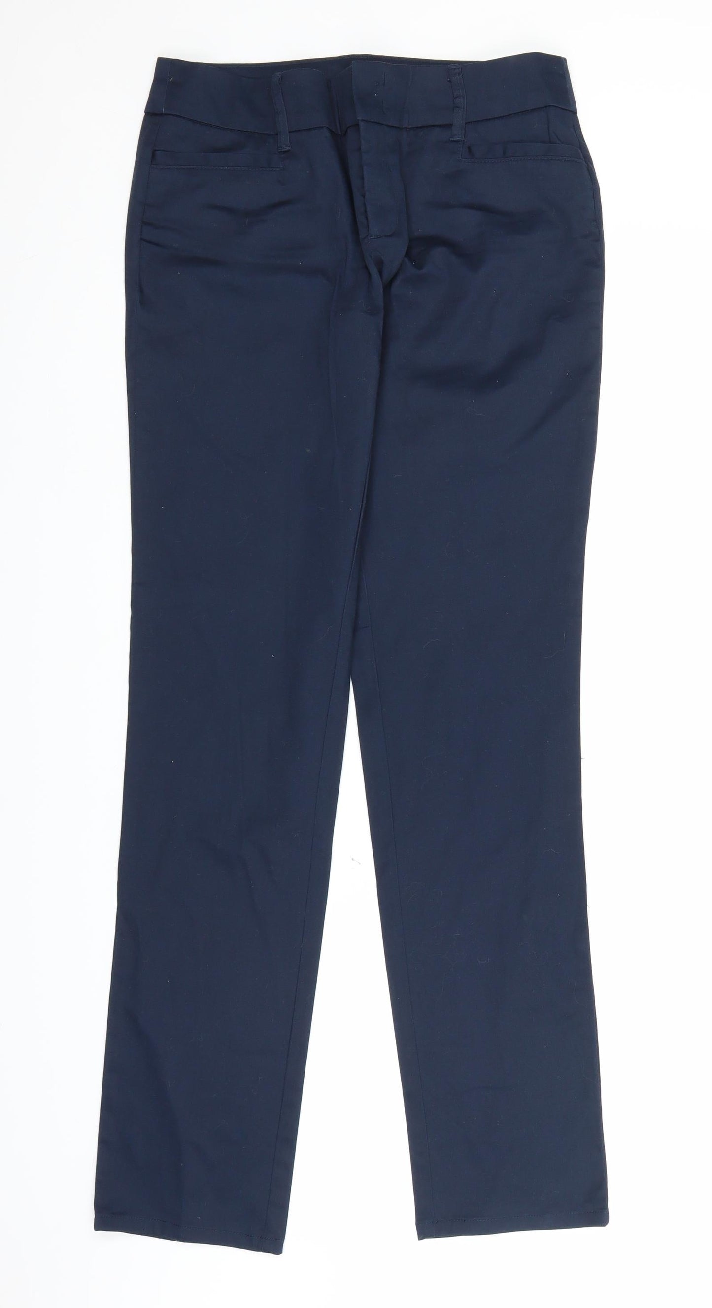 Yessica Womens Blue   Trousers  Size 8 L31 in