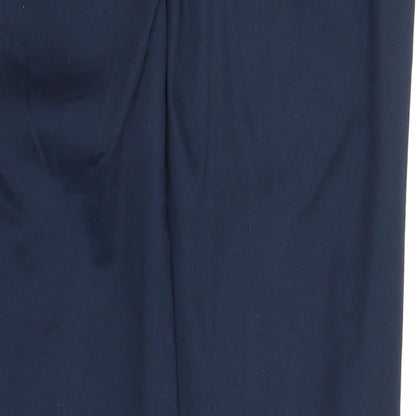 Yessica Womens Blue   Trousers  Size 8 L31 in