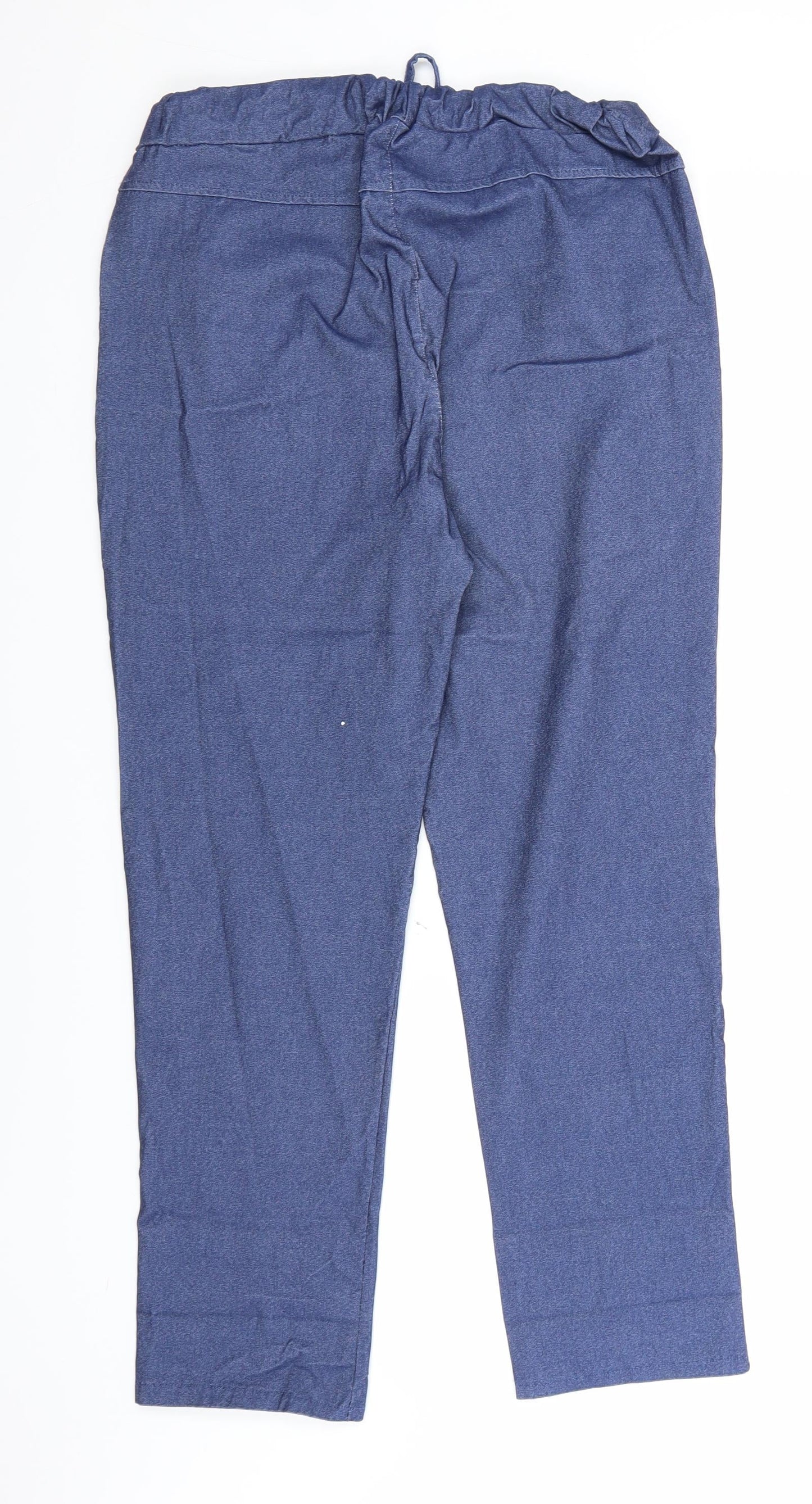 Womens UK Size 3XL Preworn Regular Fit Jegging Blue Jeans