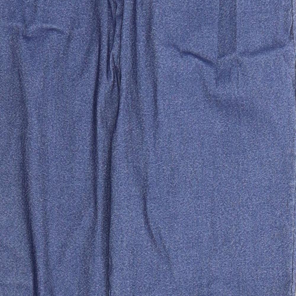 Womens UK Size 3XL Preworn Regular Fit Jegging Blue Jeans