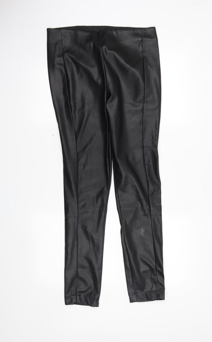 Womens UK Size 12 NEXT Regular Fit  Black Trousers
